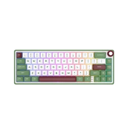 მექანიკური კლავიატურა - Royal Kludge RK R65 Chartreuse Switch Green Sand