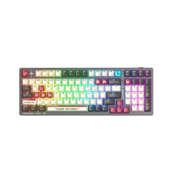 უკაბელო ტენვადი მექანიკური კლავიატურა - A4Tech Bloody WS98 BLMS Red Plus Rechargable WL BT