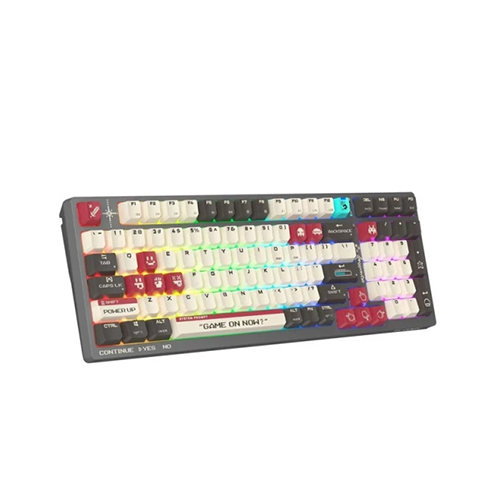 უკაბელო ტენვადი მექანიკური კლავიატურა - A4Tech Bloody WS98 BLMS Red Plus Rechargable WL BT