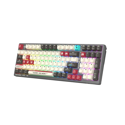 უკაბელო ტენვადი მექანიკური კლავიატურა - A4Tech Bloody WS98 BLMS Red Plus Rechargable WL BT