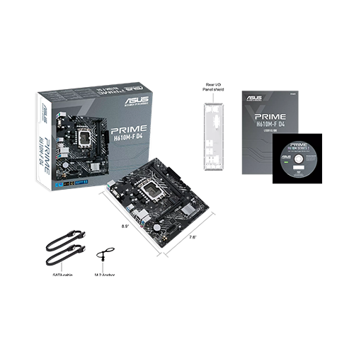 დედაბარათი - Asus Prime H610M-F DDR4