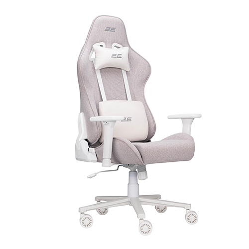 კომპიუტერის სკამი - 2E Gaming Chair Bushido II We Light Beige