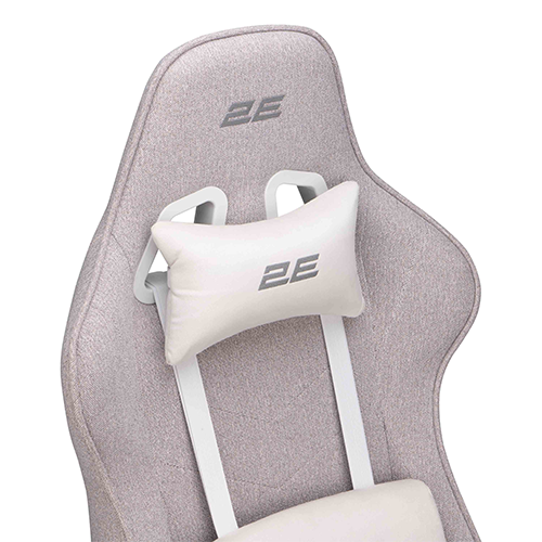 კომპიუტერის სკამი - 2E Gaming Chair Bushido II We Light Beige