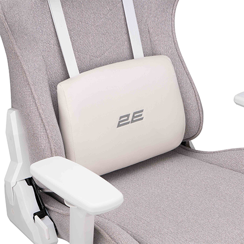 კომპიუტერის სკამი - 2E Gaming Chair Bushido II We Light Beige