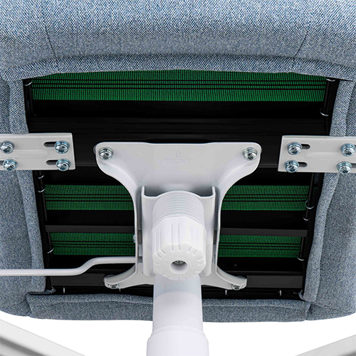 კომპიუტერის სკამი - 2E Gaming Chair Bushido II We Light Blue