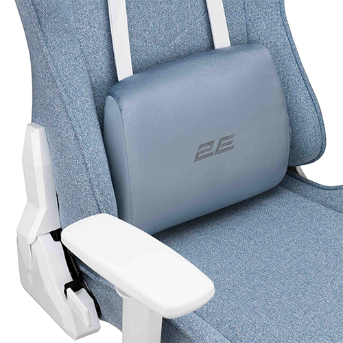 კომპიუტერის სკამი - 2E Gaming Chair Bushido II We Light Blue