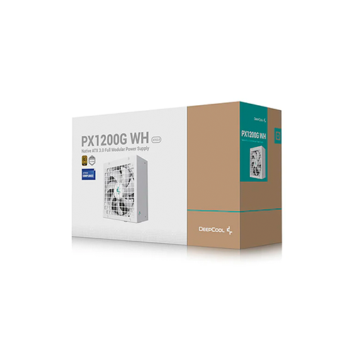 კვების ბლოკი - Deep Cool PQ1200G 1200 Watt 80 Plus Gold Full Modular White