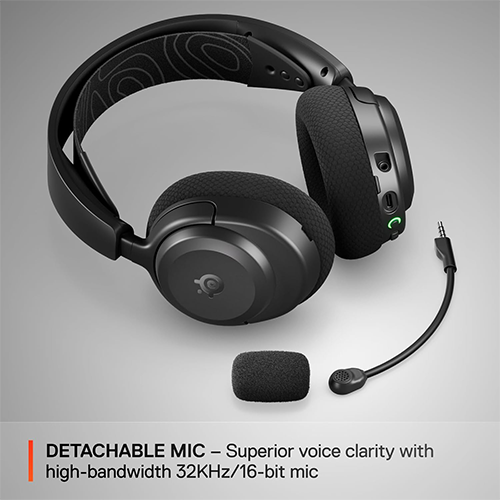 უკაბელო Bluetooth ყურსასმენი - SteelSeries Arctis Nova 3P Black WL BT