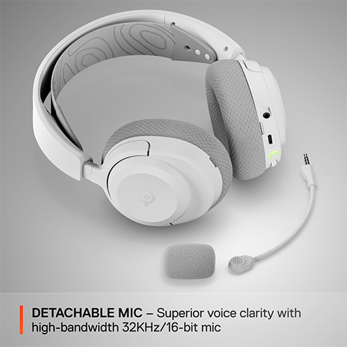 უკაბელო Bluetooth ყურსასმენი - SteelSeries Arctis Nova 3P White WL BT