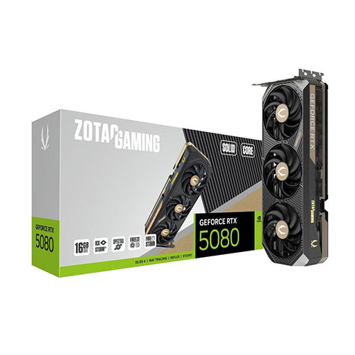 Video Card - Zotac RTX 5080 16 GB Gaming Solid Core