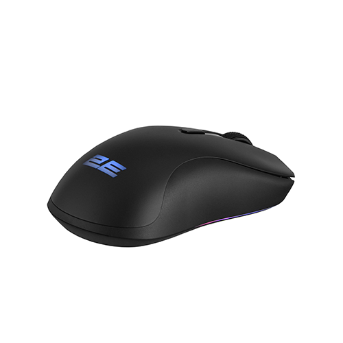 უკაბელო ტენვადი Bluetooth მაუსი - 2E Gaming MG270 RGB Black Rechargeable WL BT