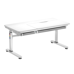 Computer Desk - 2E CE301K-Mechanic With Height Adjustment White