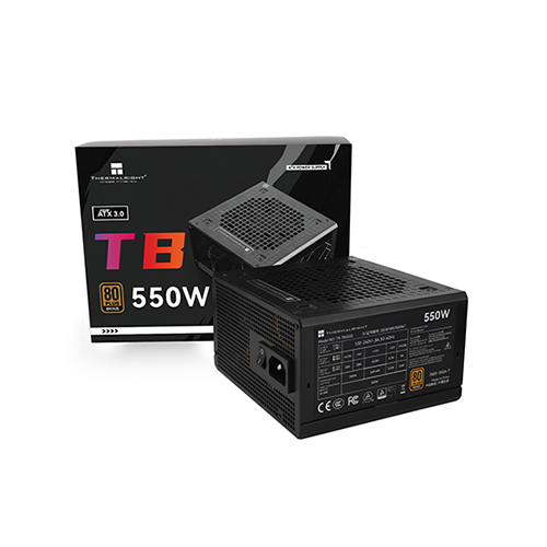 კვების ბლოკი - Thermal Right TB-550S 550 Watt 80 Plus Bronze
