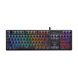 მექანიკური კლავიატურა - A4Tech Bloody S520N BLMS Brown Switch Pudding Black