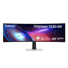 რკალური მონიტორი - Samsung Odyssey G9 LS49DG932SIXCI - 49 Inch / DQHD / OLED / 240 Hz / 0.03 Ms