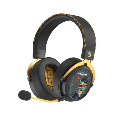 უკაბელო Bluetooth ყურსასმენი - A4Tech Bloody MR595 Renegade Midnight WL BT