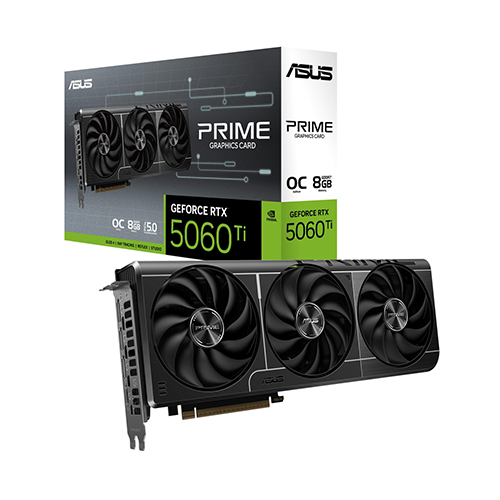 ვიდეობარათი - Asus Prime RTX 5060 Ti 8 GB Oc