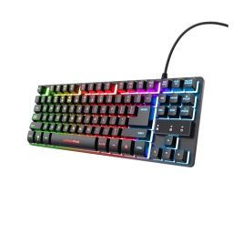 კლავიატურა - Trust GXT 833 Thado TKL Black US