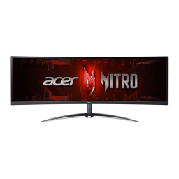რკალური მონიტორი - Acer XZ452CUVBEMIIPHUZX - 44.5 Inch / DQHD / VA / 165 Hz / 4 Ms
