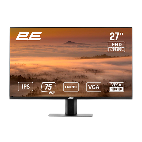მონიტორი - 2E F2723B - 27 Inch / FHD / IPS / 75 Hz / 5 Ms