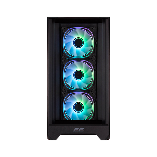 ქეისი + პულტი - 2E Gaming Dominator Pro G2320B Black - 4x120 Fan ARGB