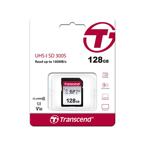 მეხსიერება - SD Card Transcend 128 GB V10
