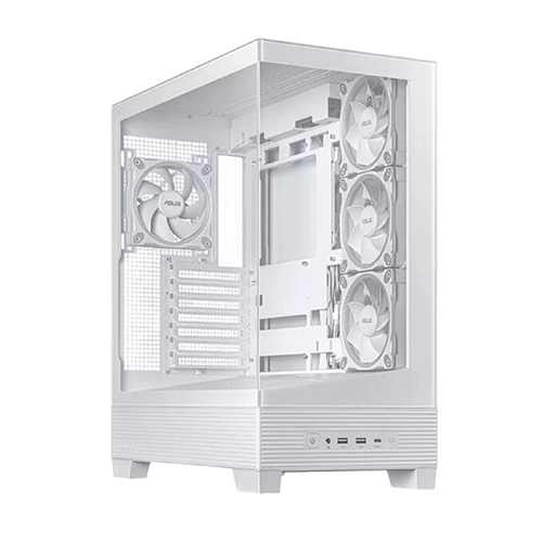 ქეისი - Asus A31 Plus White - 4x120 Fan ARGB