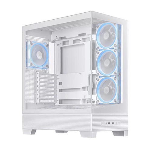 ქეისი - Asus A31 Plus White - 4x120 Fan ARGB