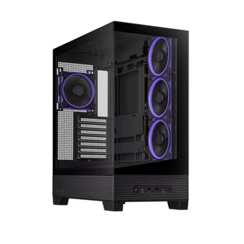 ქეისი - Asus A31 Plus Black - 4x120 Fan ARGB