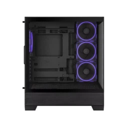 ქეისი - Asus A31 Plus Black - 4x120 Fan ARGB