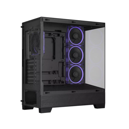 ქეისი - Asus A31 Plus Black - 4x120 Fan ARGB