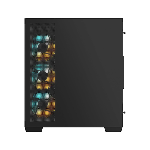 ქეისი - Gigabyte C500 Panoramic Stealth Black - 4x120 Fan ARGB