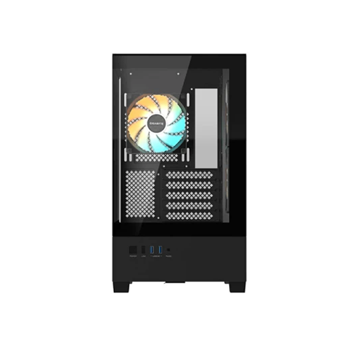 ქეისი - Gigabyte C201P Panoramic Black - 3x120 Fan ARGB