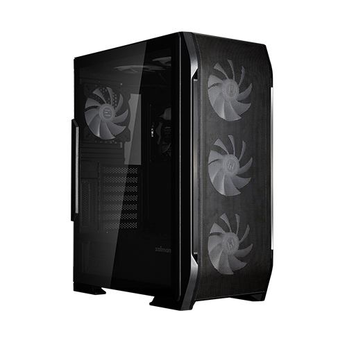 ქეისი - Zalman N7 Plus V2 Black - 1x120 Fan + 6x120 Fan ARGB