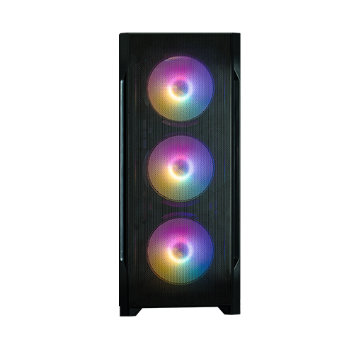 ქეისი - Zalman N7 Plus V2 Black - 1x120 Fan + 6x120 Fan ARGB