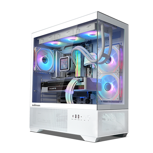 ქეისი - Zalman Chronix V2 White - 3x120 Fan ARGB