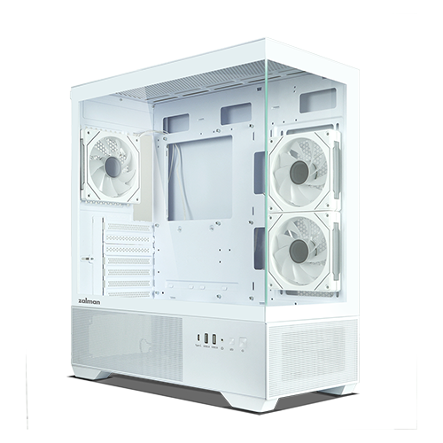 ქეისი - Zalman Chronix V2 White - 3x120 Fan ARGB