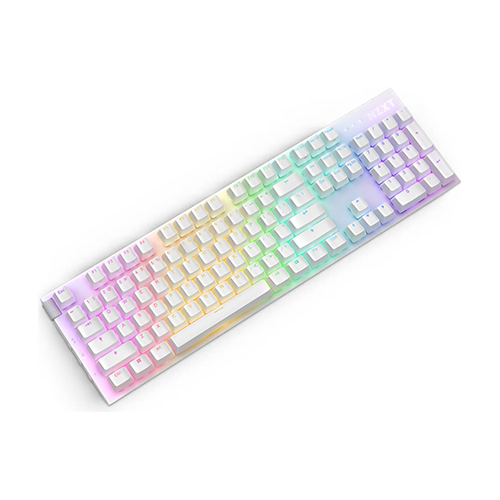 მექანიკური კლავიატურა - NZXT Function 2 RGB Linear Switch White