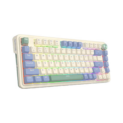 უკაბელო ტენვადი მექანიკური კლავიატურა - Redragon K673CPG RGB Pro Ucal 3 Red Switch WL BT