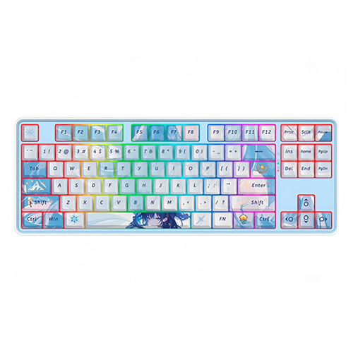 უკაბელო ტენვადი მექანიკური კლავიატურა - Redragon K707AK RGB Pro Star Blade Linear Switch