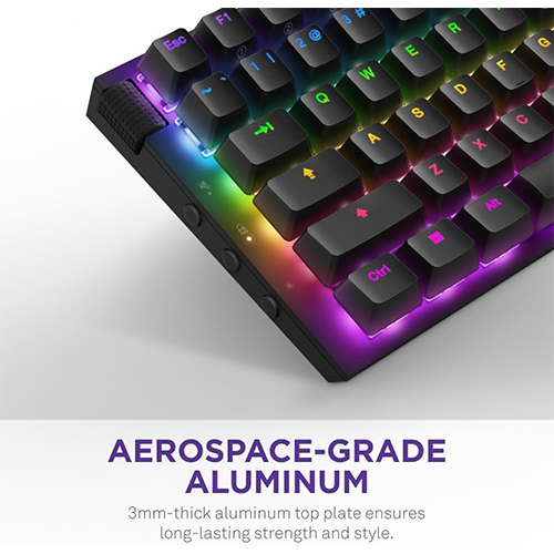 მექანიკური კლავიატურა - NZXT Function 2 Elite Mini TKL RGB Black