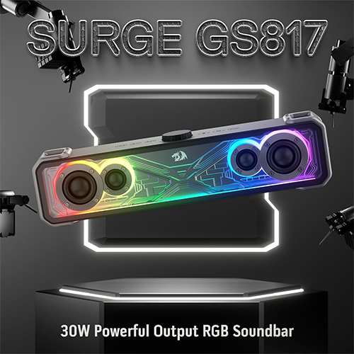 უკაბელო Bluetooth დინამიკი - Redragon Surge GS817 RGB