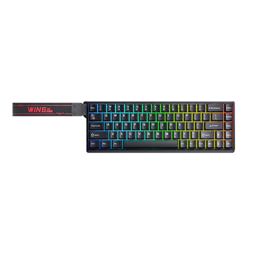 Mechanical Keyboard - Aula WIN 68 He Graywood Magnetic Switch
