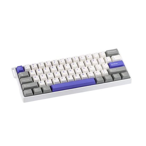 Mechanical Keyboard - Aula WIN 60 He Max Wing Chun Magnetic Switch White-Grey-Blue