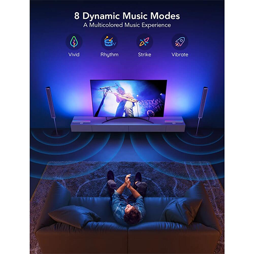 Govee RGBIC WiFi + Bluetooth Flow Plus Light Bars