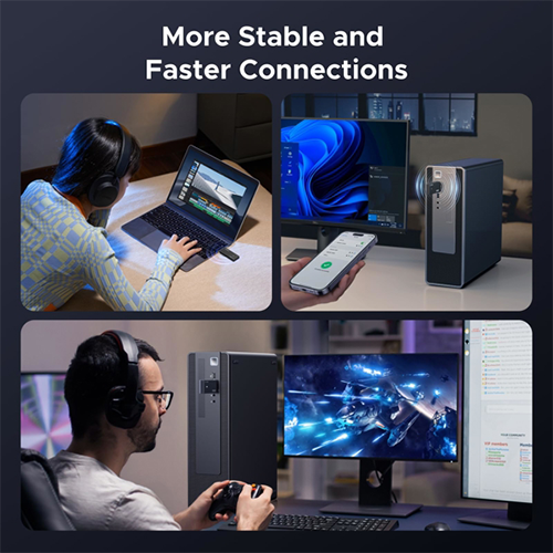 USB Wi-Fi მიმღები - Ugreen AX1800