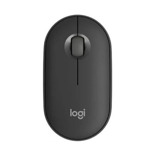 უკაბელო Bluetooth მაუსი - Logitech M350S Pebble Graphite BT