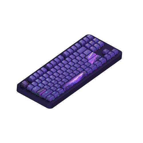მექანიკური კლავიატურა - Dark Project Alu 87B Celestial