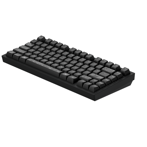 უკაბელო ტენვადი მექანიკური კლავიატურა - Dark Project Alu 81A Terra Nova Black WL BT