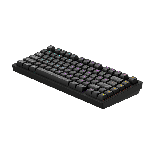 უკაბელო ტენვადი მექანიკური კლავიატურა - Dark Project Alu 81A Terra Nova Black WL BT